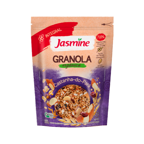 Granola Integral Orgânica Castanha-do-Pará Jasmine Pouch 200g