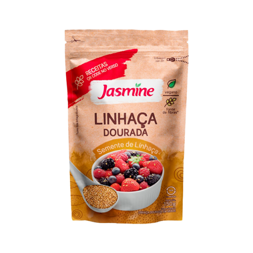 Linhaça Dourada em Grãos Jasmine Pacote 150g