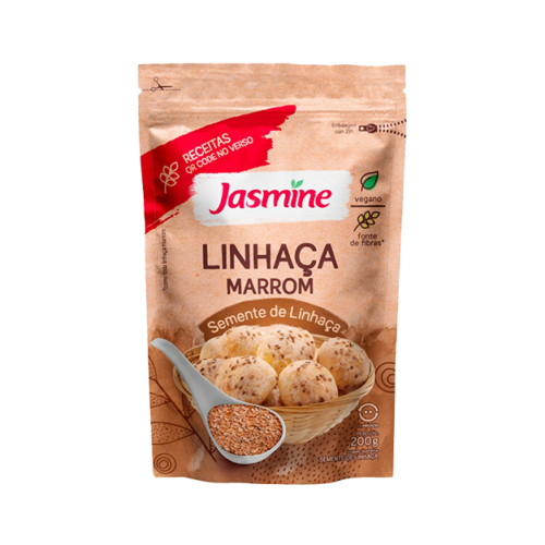 Linhaça Marrom Jasmine Pacote 200g