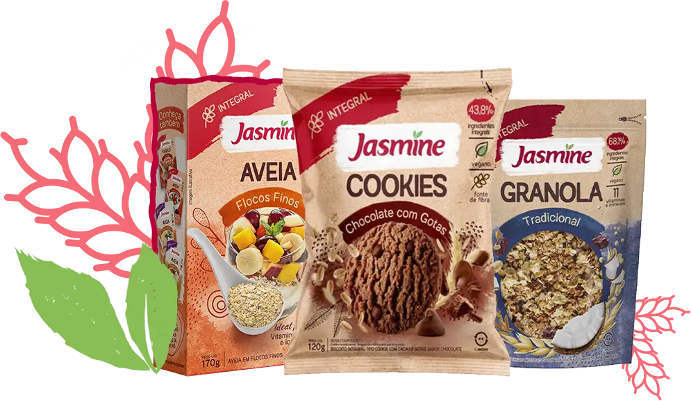 Aveia, cookies e Granola